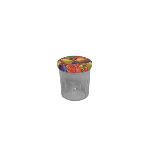 [56000513] WECK JAMPOTTEN 324ML SET VAN 6 FRUITDEKSELS