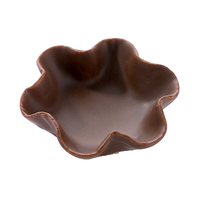 [04030206] PIDY MINI CHOCOLADE TULPENBEKER Ø5,7CM H3,8CM 100 STUKS
