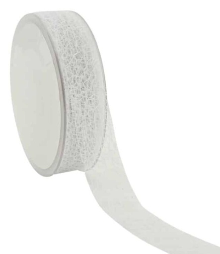 [70410122] RUBAN TREILLIS BLANC 38MM 20M