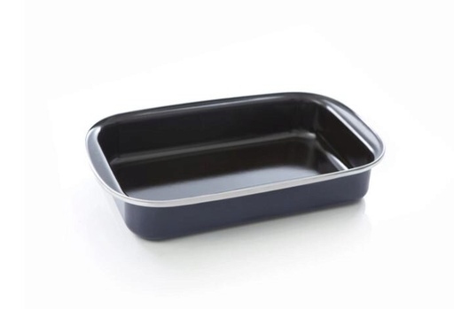 [57663061] BK FORTALIT PLAT A FOUR ACIER EMAILLE  30X18CM