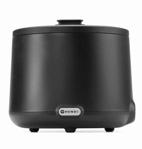 [60252193] HENDI UNIQ SOUP WARMER 8L *BLACK* 500W 230V