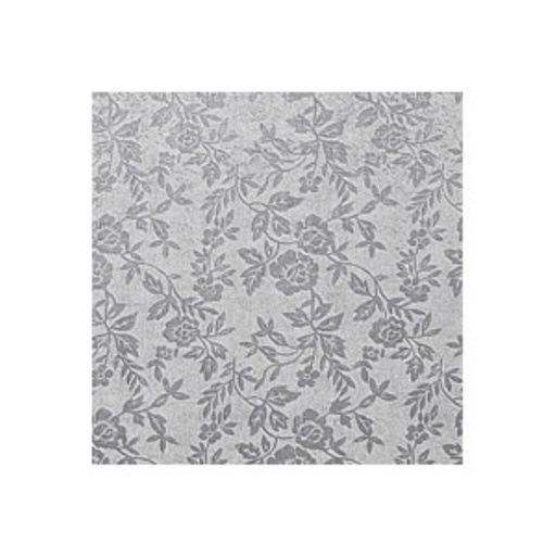 [08075444] 1030353 VIERKANTE PLAAT 30X30CM ZILVER