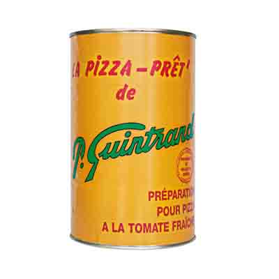 [04040002] PIZZA PRET PREPARATION TOMATEE POUR PIZZA  5/1    5KG