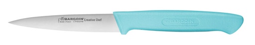 [70407978] FISCHER SCHILDERMESJE 10CM TURQUOISE HANDVAT OVERMOLD 10337-10