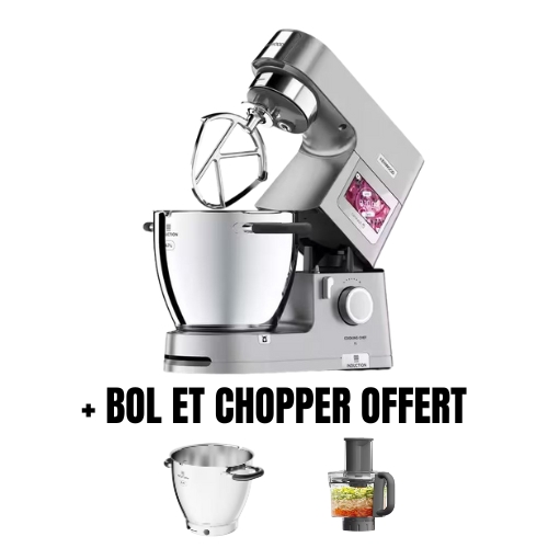 [60509645] KENWOOD KCL95.004SI ROBOT COOKING CHEF XL 1500W + FREE BOWL AND CHOPPER