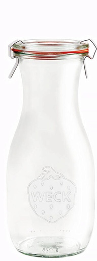 [56000572] WECK GLASS JUICE CARAFE Ø 60MM 530ML-4P GLASS LID