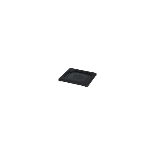[55006732] GN1/6 ZWART POLYPROPYLEEN DEKSEL HACCP -40+80° GASTROPLUS