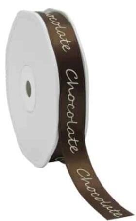 [61304700] "CHOCOLADE" BRUIN LINT 15 MM X 25M