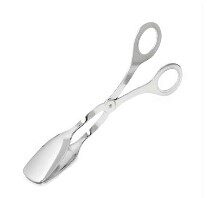 [53701008] 18CM STAINLESS STEEL CAKE SCISSORS AND TONGS