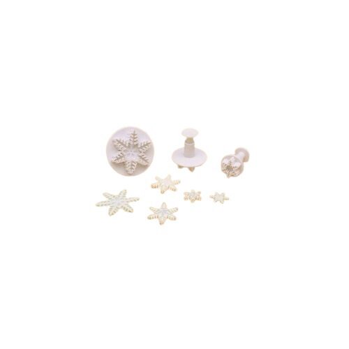[50803040] SNOWFLAKE COOKIE CUTTER SET OF 3 PCS