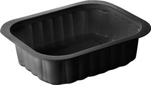 [41602910] DUNI TRAY 1 COMPARTMENT 138X114X35MM 350ML 300PCES*SCDE*