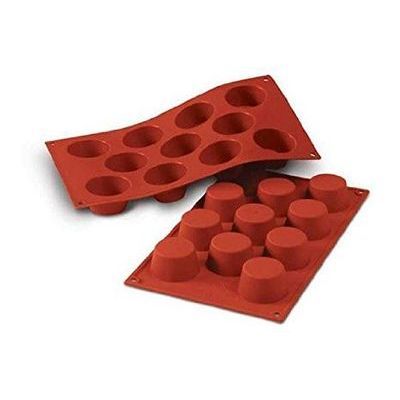 [57663820] SILIKOMART SF022 VORM 11 MINI MUFFINS Ø51 H 28MM 50ML ANTI-AANBAK GN1/3 -50° TOT 250°