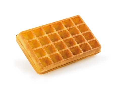 [02011037] ❄️DELIGOUT ROUGE BRUSSELS WAFFLE 24 X 85GR HOLE 4 X 6