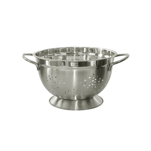 [57660216] PASSOIRE INOX BI-COLOR 26.3CM-S/PIED 5.0L