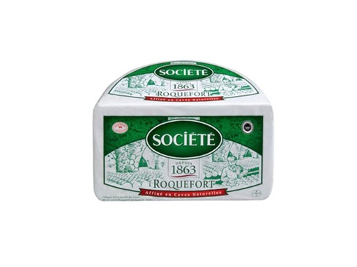 [06100037] FROMAGE ROQUEFORT SOCIETE ± 1.3KG   ***POIDS VARIABLE***