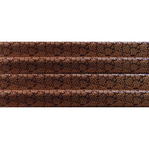 [08058151] 088005 PCB FEUILLES IMPRIMÉES BOUQUET BRONZE 40X25CM 17PCS ***S/CDE***