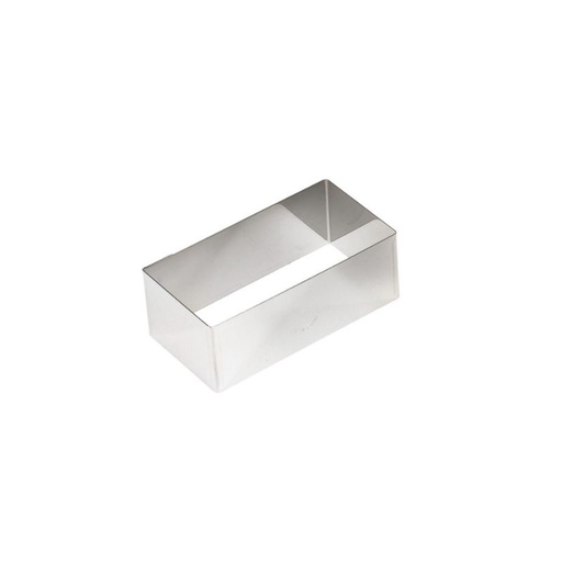 [52003054] MATFER RECTANGULAR STAINLESS STEEL NONNETTE 8.1X4.1X3CM