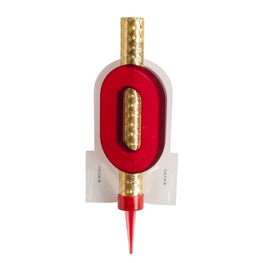 [08080846] 41010 VUURWERKKAARS NR 0  = STUK