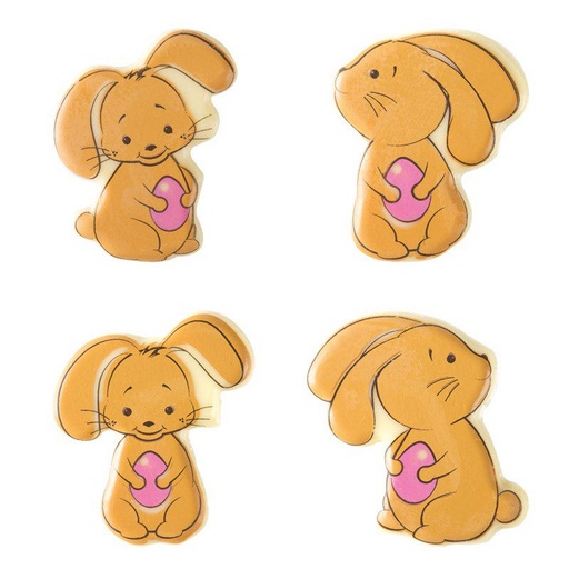 [08031959] 2069423 PINK RABBIT 4.4 X 4 CM 75PCES***S/CD***