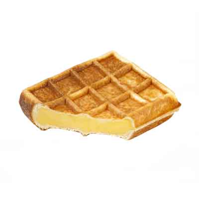 [02040344] ❄️ VAMIX A224 MINI WAFFLE PASTRY CREAM 8X7CM BAKED 48X80GR