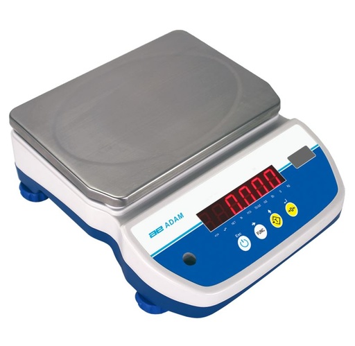 [60533583] ADAM WASHABLE SCALE AQUA ABW 8 8KGX1GR TRAY 24.5X18CM