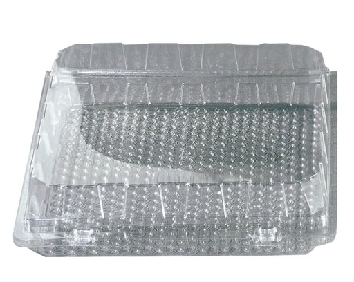 [41802302] PATIPACK VIERKANT PATISS DOOS 100X100X70MM VENTILEREND CHARNIER DEKSEL 405 STUKKEN*SCDE