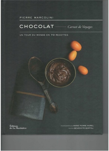 [55327858] *FF* CHOCOLAT CARNET DE VOYAGES MARCOLINI EDITIONS LA MARTINIERE