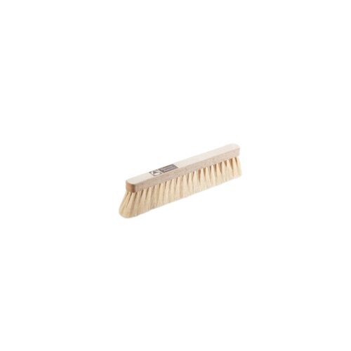 [50251019] STRAIGHT WOODEN FLOUR BRUSH 30CM WHITE BRISTLE OF 55MM