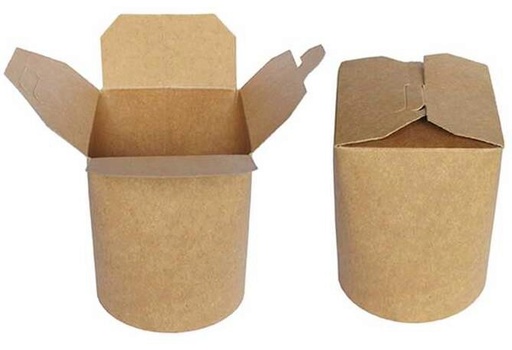 [53533107] KRAFT PASTA CONES 450ML 8X7.8XHT9.6CM PACK OF 25 PCES