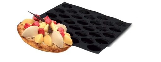 [70408402] FP-01150 FLEXIPAN® ORIGINAL MINI QUENELLE 60X40CM 100EMP 4,2X2,2CM H1,7CM VOL 5ML