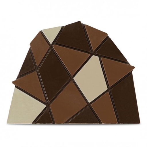 [70409098] MOULE THERMOFORMES POUR 6 EMBOUTS DE BUCHE POLYGONES 94 X 73MM