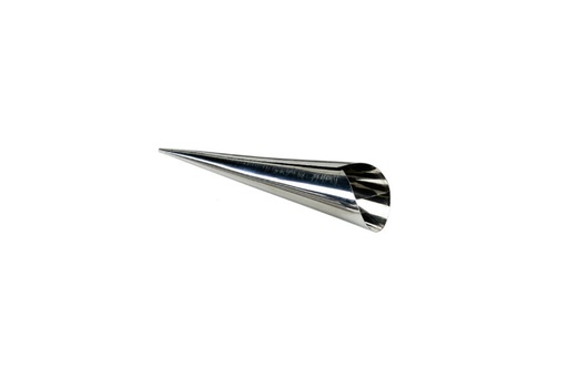 [51631024] OBLIQUE CONE MOLD 140 X 35MM IN STAINLESS STEEL 0.3MM