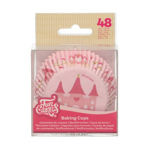 [70407325] FUNCAKES CAISSETTE CUPCAKE PRINCESSE 48 PCES