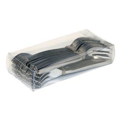 [57660449] 18/0 RVS TAARTVORK - DOOS VAN 60 STUKS**