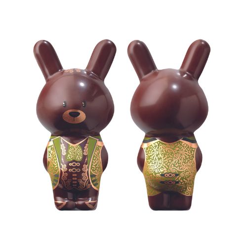 [08057219] 087156 PCB LOUIS-PHILIPPE RABBIT MOLDS FOR 6 PIECES 15X8.8 CM 12PCES ***S/CDE***