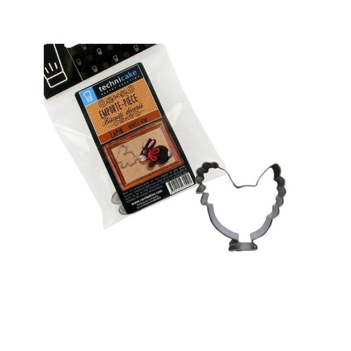 [08075718] BLIKKEN KIP KOEKJESVORM 64X64MM