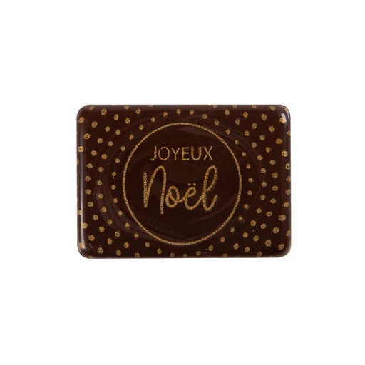 [08054649] 2015651 JOYEUX NOËL PLAAT 4X2.8CM 120 STUKS ***OP BESTELLING***