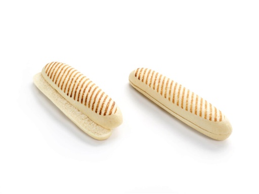 [05101998] ❄️DAUPHINE 2104154 PRE-GRILLED WHITE PANINI PRE-CUT 27CM 45X125GR