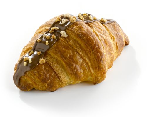 [02020047] ❄️B & B 24548 CROISSANT FILLED WITH PRALINE BLACK LABEL RAW 83 X 78GR