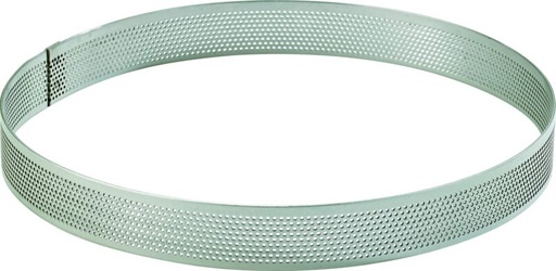 [55079423] CIRKEL INOX GEPERFOREERD DIAM 14 H 2CM