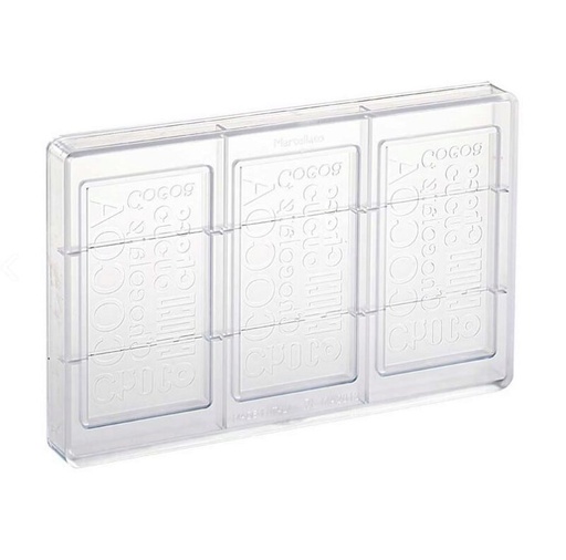 [70409604] POLYCARB DESIGN MA2012 PRALINEVORM CHOCOLADE REEPVORM