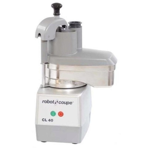 [60532312] ROBOT COUPE CL40 GROENTESNIJDER 500W-500RPM-230V/1-METAAL MOTORBLOK-ZONDER SCHIJVEN