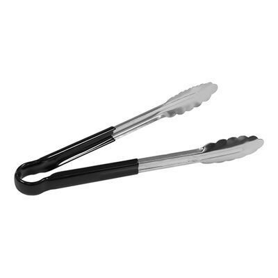 [60251666] OAK LEAF SERVING TONGS 30CM STAINLESS STEEL/BLACK
