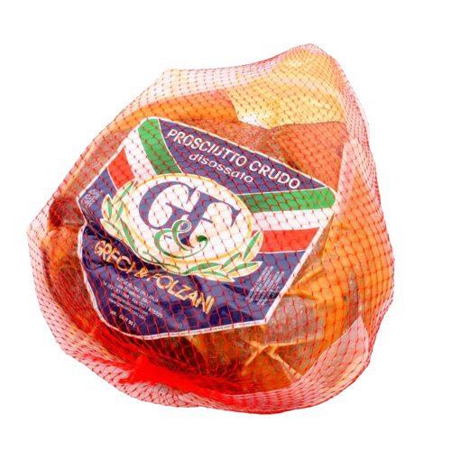 [06100321] ITALIAN HAM 10 MONTHS GRECCI ± 15KG ***VARIABLE WEIGHT*** SOLD IN BOXES OF 2 PCES OF 7.5Kg