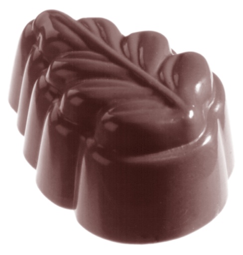[70409419] CHOCOLATE MOLD LEAF MODEL DRESSED CW1027 3X8 -- 12GR