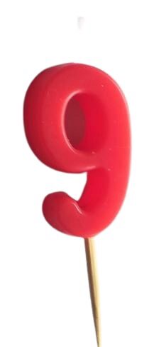 [53503319] NUMMERKAARS PM PIC ROOD N°9 12ST