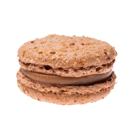 [02060147] ❄️M&A ZOETE MACARONS PRALINÉ Ø 4,5CM 70X20GR