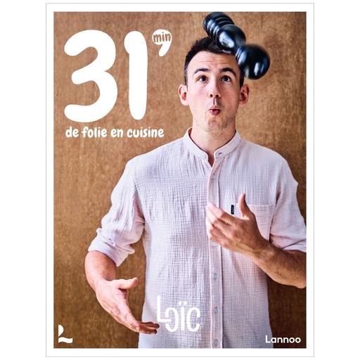 [55092936] BOEK "31 MINUTES DE FOLIE EN CUISINE LOIC VAN IMPE LANNOO EDITION