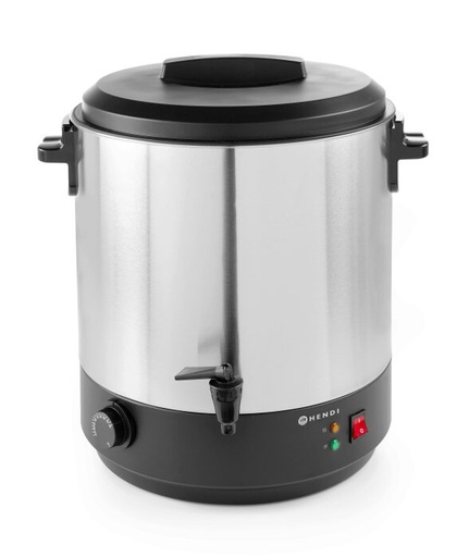 [60251396] HENDI CASSEROLE VIN CHAUD INOX 25L+THERMOSTAT