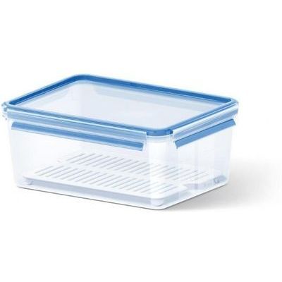 [57660912] EMSA BOITE HERMETIQUE RECT-3.7L+GRILLE PLAST/BLEU